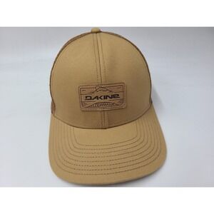 Dakine Mesh Trucker Snapback Hat Cap Skate Skateboard Surf Logo Men Women Brown